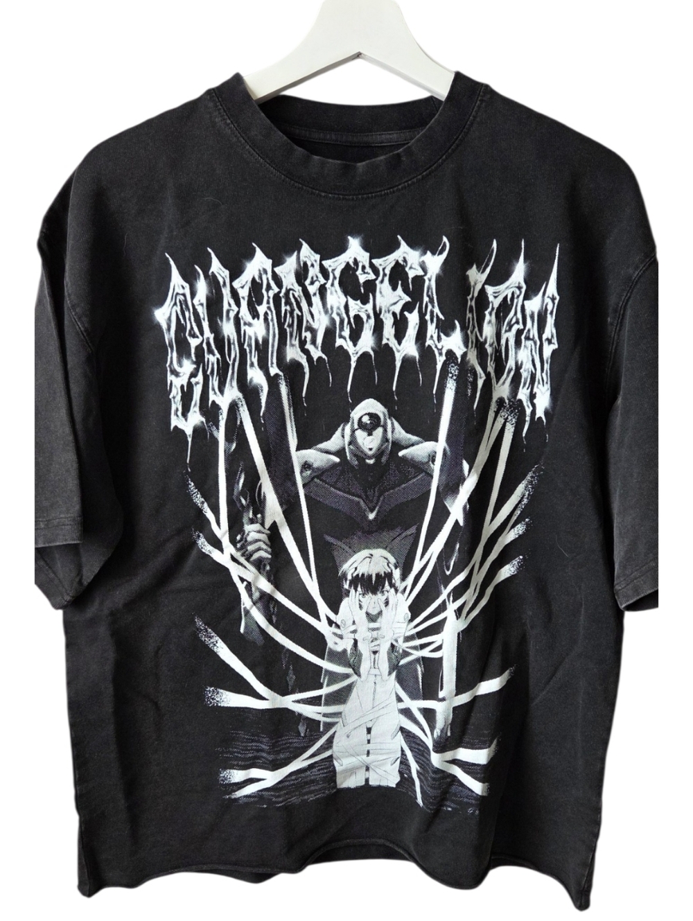 Golden Age anime oversized small heavyweight T-shirt